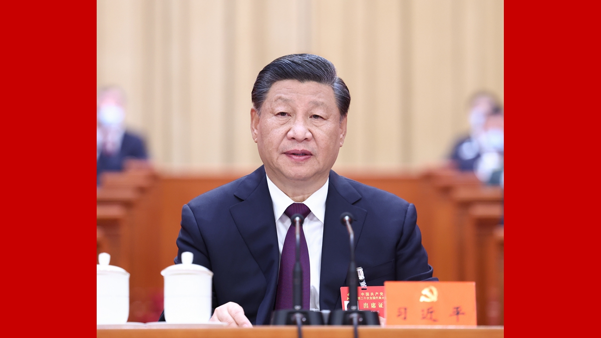 中国共产党第二十次全国代表大会在京闭幕 习大大主持并发表重要讲话